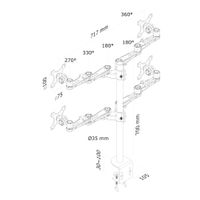 NeoMounts Monitor Bureausteun FPMA-D935D4 - thumbnail