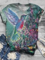 Casual Animal Vintage T-shirt