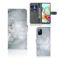 Hoesje Samsung Galaxy A71 Painting Grey - thumbnail