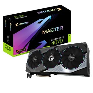 Gigabyte AORUS GeForce RTX 4070 MASTER 12G NVIDIA 12 GB GDDR6X