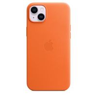 iPhone 14 Plus Apple Leren Case met MagSafe MPPF3ZM/A - Oranje - thumbnail