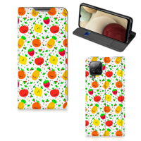 Samsung Galaxy A12 Flip Style Cover Fruits