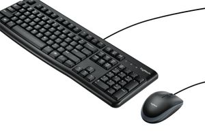 Logitech Desktop MK120 toetsenbord USB QWERTY US International Zwart