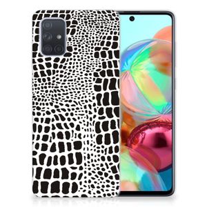 Samsung Galaxy A71 TPU Hoesje Slangenprint