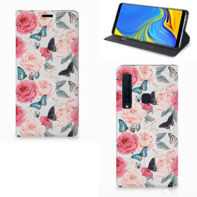Samsung Galaxy A9 (2018) Smart Cover Butterfly Roses