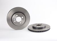 Remschijf COATED DISC LINE BREMBO, Remschijftype: Binnen geventileerd, u.a. für Mini