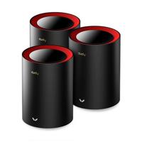 CUDY AX3000 2,5G Wi-Fi 6 Mesh System Wi-Fi 6, 2,5 g WAN, Backhaul Ethernet, ideaal voor 1Gig+ internet, Wireguard, OpenVPN, Zerotier, CloudFlare, DDNS, 2023 goedkeuring M3000 3-pack