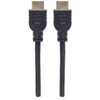 Manhattan 353953 HDMI-kabel HDMI Aansluitkabel HDMI-A-stekker, HDMI-A-stekker 5.00 m Zwart 4K UHD, UL gecertificeerd - thumbnail