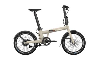 UTO elektrische vouwfiets pro20 v2 taupe UTO elektrische vouwfiets pro20 v2 taupe