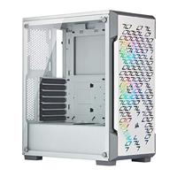 Corsair CC-9011174-WW iCUE 220T RGB Airflow gehard glas Mid-Tower ATX Smart Gaming behuizing, wit