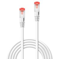 LINDY 47800 RJ45 Netwerkkabel, patchkabel CAT 6 S/FTP 20.00 m Wit 1 stuk(s) - thumbnail