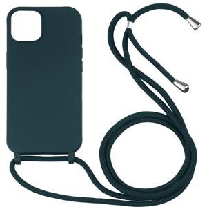 Samsung Galaxy S20 FE hoesje - Backcover - Koord - Softcase - Flexibel - TPU - Groen