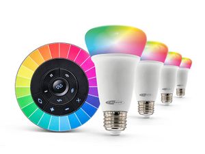 RGB Verlichtingsset E27 Met Afstandsbediening (HRL101KIT)