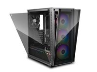 DeepCool MATREXX 70 ADD-RGB 3F Midi Tower Zwart - thumbnail