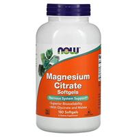 Now Foods - Magnesium Citrate 133mg - 180 softgels