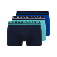 Hugo Boss 3-pack boxershorts - blauw/aqua