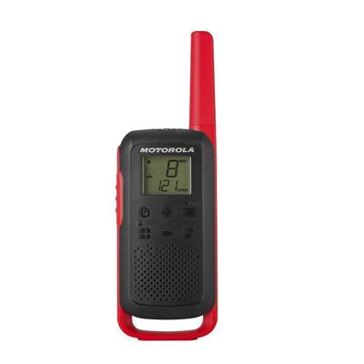 Motorola TALKABOUT T62 twee-weg radio 16 kanalen 12500 MHz Zwart, Rood