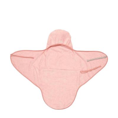 Koeka Dijon Organic newborn badcape shadow pink Koeka Dijon Organic newborn badcape shadow pink