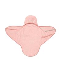 Koeka Dijon Organic newborn badcape shadow pink