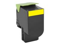 Geel - origineel - tonercartridge - voor Lexmark CX410de, CX410dte, CX410e, CX510de, CX510dhe, CX510dthe