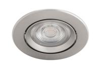 Philips Led inbouwspot Sparkle 5w - 2700K - 8,5cm metaalgrijs 75562100