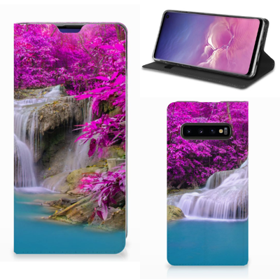 Samsung Galaxy S10 Book Cover Waterval Samsung Galaxy S10 Book Cover Waterval