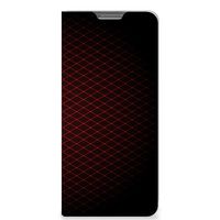 OPPO Find X5 Hoesje met Magneet Geruit Rood