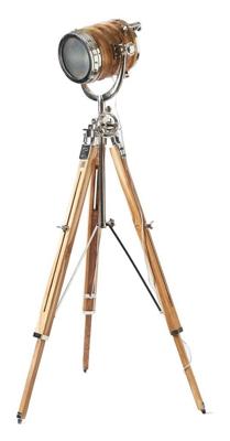 Rivièra Maison Vloerlamp Hollywood Studio 175cm - Hout