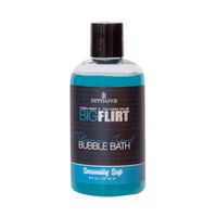 Sensuva - Big Flirt Feromonen Bubbel Badgel 237 ml Blauw