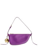 Burberry EKD-motif leather shoulder bag - Violet - thumbnail