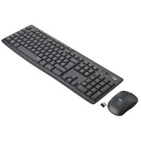 Logitech MK295 Silent Wireless Combo toetsenbord RF Draadloos QWERTY US International Zwart - thumbnail