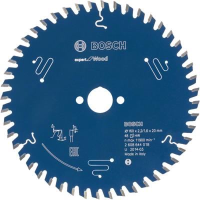 Bosch 2 608 642 497 cirkelzaagblad 21,6 cm 1 stuk(s)