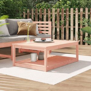 Tuintafel 121x82,5x45 cm massief douglashout