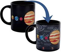 Sternsystem koffiemok | De coole planeten thermo-koffiemok en theebeker in groot | XXL mok | planeten koffiemok | cadeau voor verjaardag, eerste schooldag, Kerstmis, Valentijnsdag