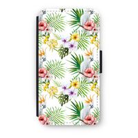 Gele kuif: iPhone XS Flip Hoesje