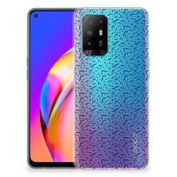 OPPO A94 5G | Reno5 Z TPU bumper Stripes Dots - thumbnail