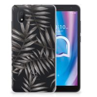 Alcatel 1B (2020) TPU Case Leaves Grey - thumbnail