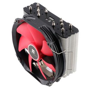 Thermalright TA140 Processor Luchtkoeler 14 cm Zwart, Grijs, Rood 1 stuk(s)