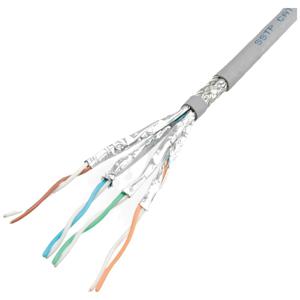 ROLINE S/FTP (PIMF) kabel Cat.6 / Class E, massief draad, AWG 23 300m