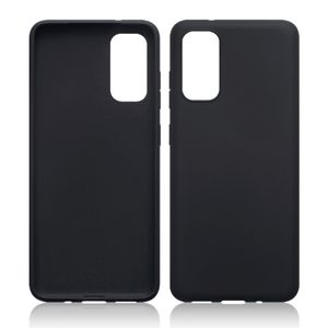 Qubits - Softcase hoes - Samsung Galaxy S20 - Zwart