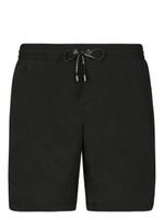 Dolce & Gabbana short de bain à lien de resserrage - Noir