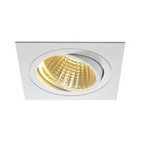 SLV plafondinbouwarmatuur NEW TRIA 1 SET/ledspot, schijnwerper, plafondspot, plafondarmatuur, inbouwarmatuur, binnenverlichting / 2700K 29 W 2275 lm wit dimbaar 30 graden