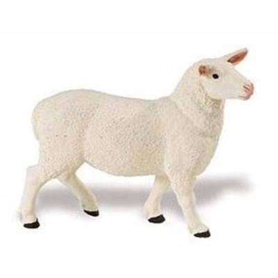 Plastic speelgoed figuur schaap ooi 7 cm