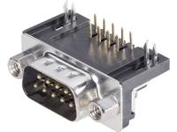 BKL Electronic 10120038 D-sub male connector 90 ° Aantal polen: 15 Print haaks 1 stuk(s)