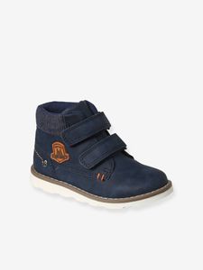 Sneakers met klittenband kleutercollectie blauw