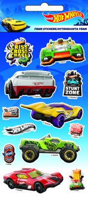 Hot Wheels schuimstickers junior schuim Hot Wheels schuimstickers junior schuim