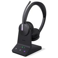 Yealink WH64 Dual Teams-Headset met Draadloze Microfoon en Microfoon voor PC en VoIP-telefoons