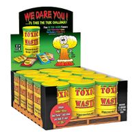 Toxic Waste - Yellow Sour Candy Drum - 12 stuks - thumbnail