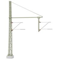 Viessmann Modelltechnik 4160 H0 Bovenleidingmast met arm Universeel 1 stuk(s) - thumbnail