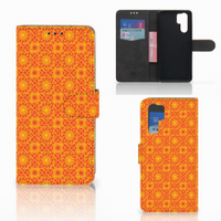 Huawei P30 Pro Telefoon Hoesje Batik Oranje